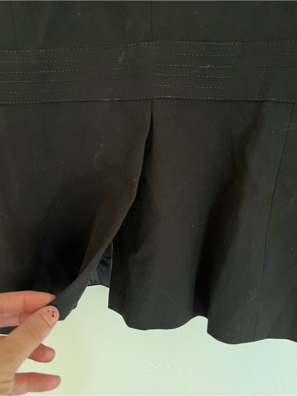Calvin Klein Black Women's Single-Button Blazer - Picture 4 of 5